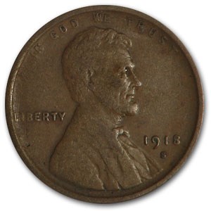 1918-S Lincoln Cent VF 1918-S Lincoln Cent VF